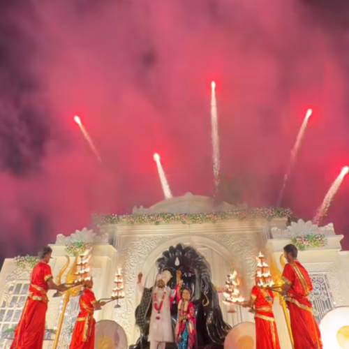 100 Shots Fireworks Cake Display Service