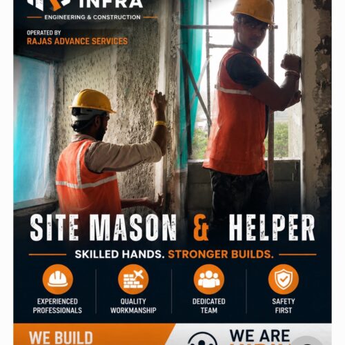 Ray Jee Infra™ – Construction Site Helper Services
