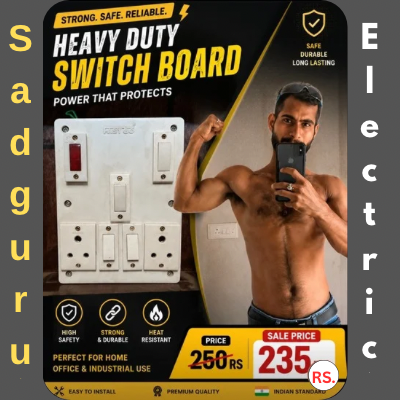 ⚡ Heavy Duty Modular Switch Board / Electrical Switchboard