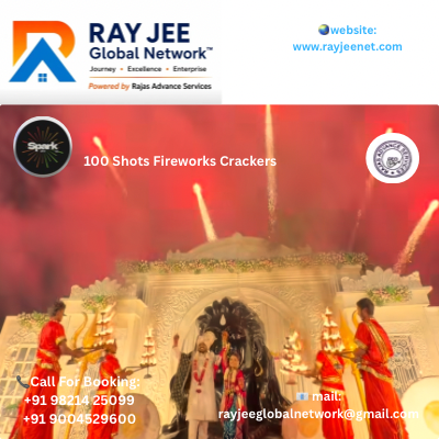 100 Shots Fireworks Cake Display Service