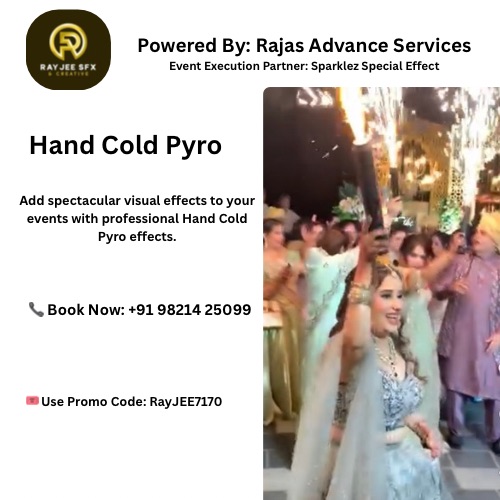 Hand Cold Pyro Special Effects