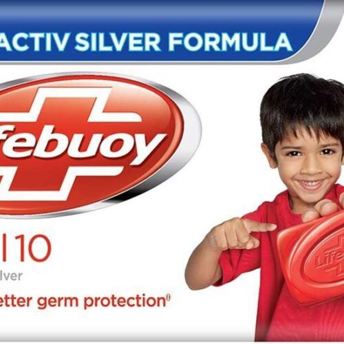Lifebuoy Bath Soap – ₹10 Pack | Total Germ Protection Soap