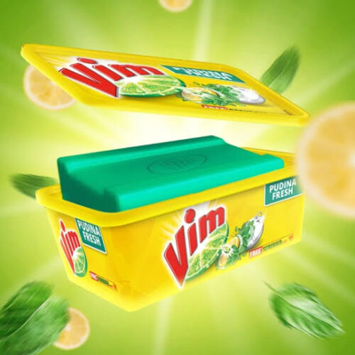 विम बार डिशवॉश साबुन (Vim Bar Dishwash Soap) – ₹10