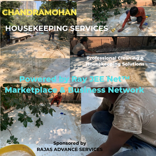 Chandramohan Housekeeping Services | Powered by Ray JEE Net™